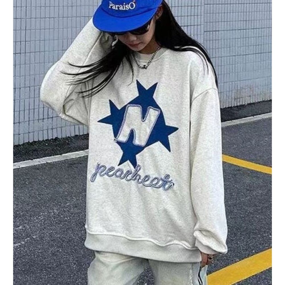 Peacheet Kclot Knit Sweater Womens Basic Sweatshirt Size XL